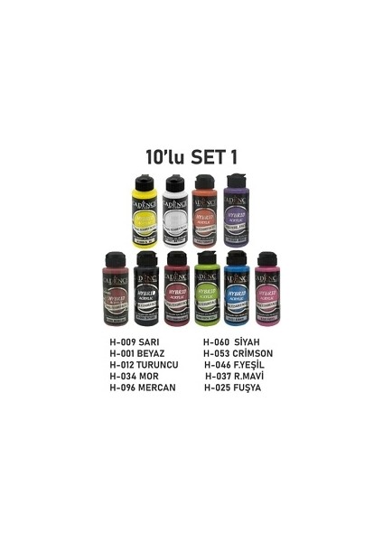 Hibrit Multisurface 120 ml 10'lu