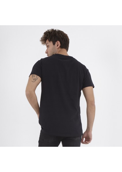 Erkek Basic T-Shirt - Siyah