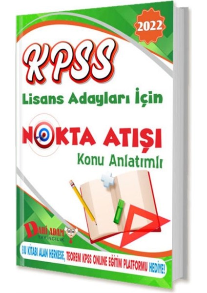 2022 KPSS Lisans Nokta Atışı Konu Kitabı