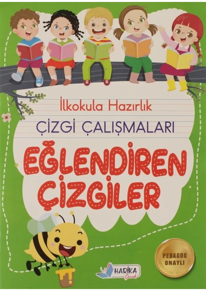 İlkokula Hazırlık Çizgi Çalışmaları Eğlendiren Çizgiler - Veysel Murat Erçoklu