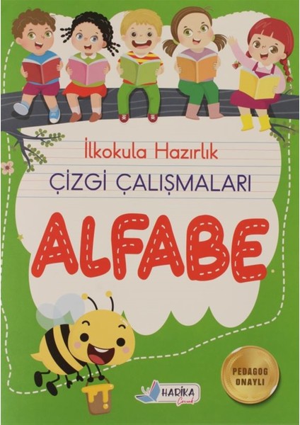 İlkokula Hazırlık Çizgi Çalışmaları Alfabe - Veysel Murat Erçoklu