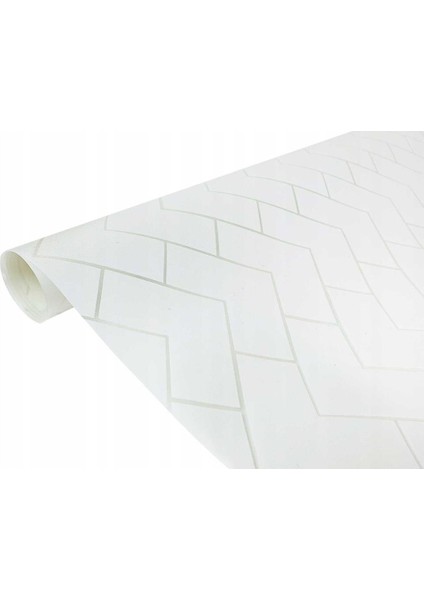 334-0047 Zigzag Desen Statik Cam Folyo (45CM x 1mt)