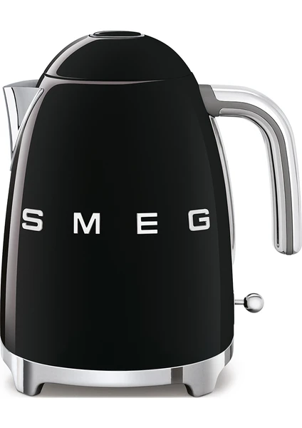 Smeg Siyah Kettle ve 1x2 Ekmek Kızartma Makinesi Seti