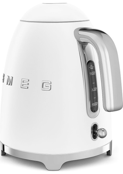 Smeg Beyaz Kettle ve 1x2 Ekmek Kızartma Makinesi Seti