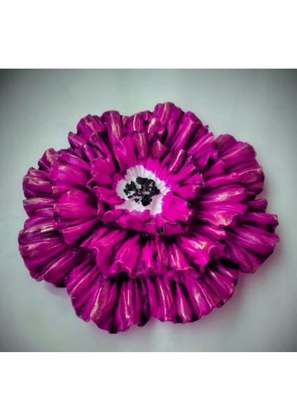 16CM Büyük Gül Çiçek Silikon Kalıp K-866 Kokulu Taş Mum Sabun Reçine Polyester Uygun