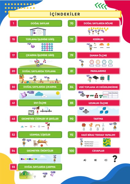 2.Sınıf Matematik Canlanan Soru Bankası