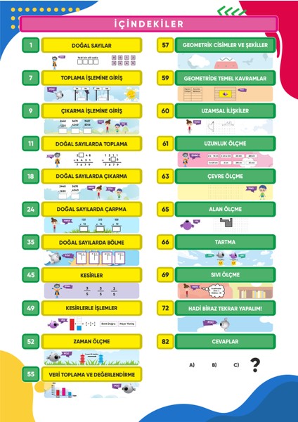 4.Sınıf Matematik Canlanan Soru Bankası