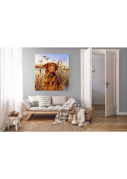 Köpek Resimi- Kanvas Tablo