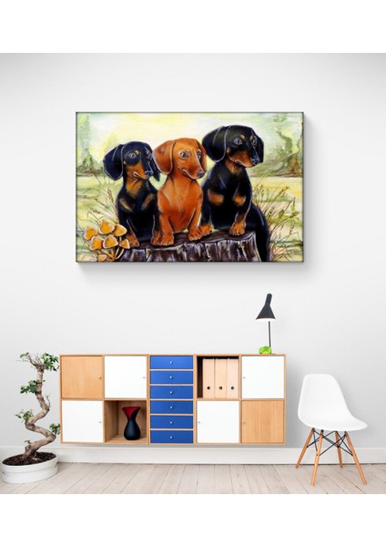 Köpek Resimi- Kanvas Tablo