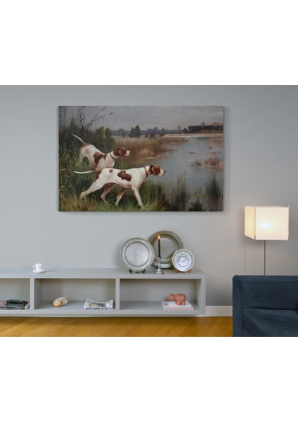 Köpek Resimi- Kanvas Tablo