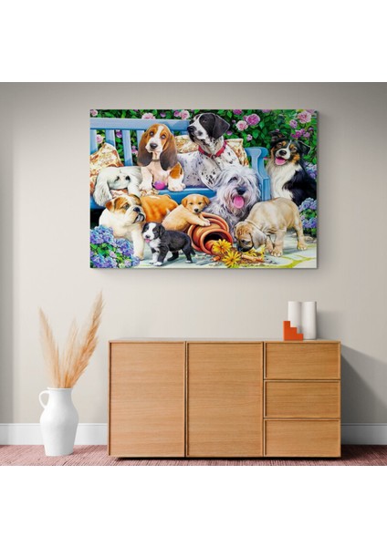 Köpek Resimi- Kanvas Tablo
