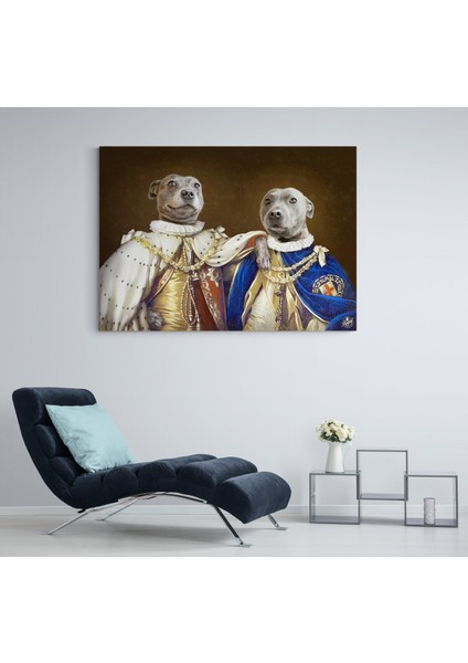 Köpek Resimi- Kanvas Tablo