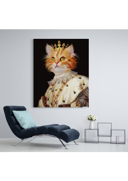 Kedi Resim Kanvas Tablo
