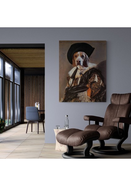 Köpek Resimi- Kanvas Tablo