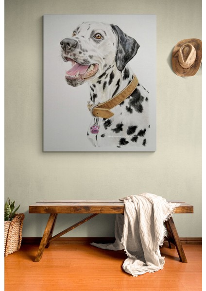 Köpek Resimi- Kanvas Tablo