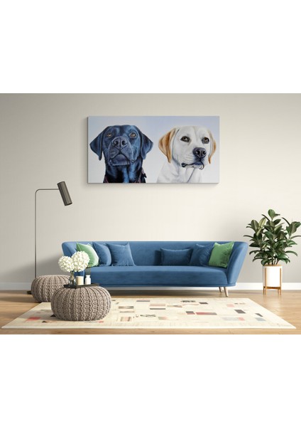 Köpek Resimi- Kanvas Tablo