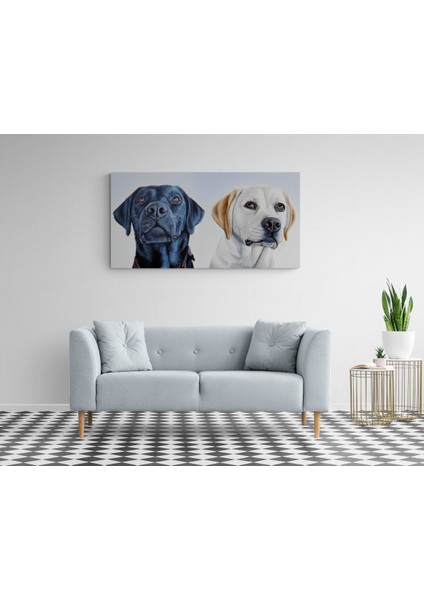 Köpek Resimi- Kanvas Tablo