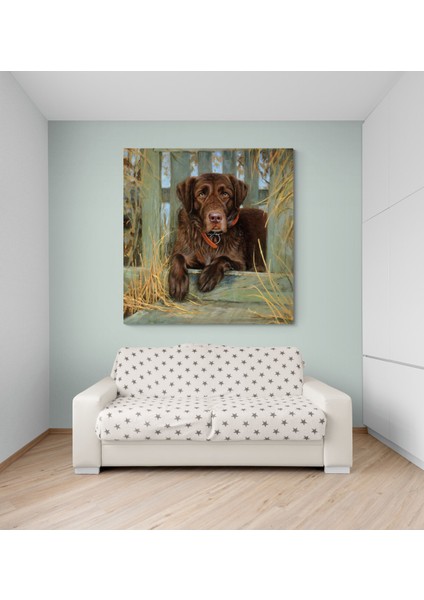 Köpek Resimi- Kanvas Tablo