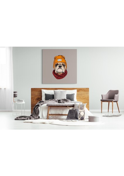 Köpek Resimi- Kanvas Tablo