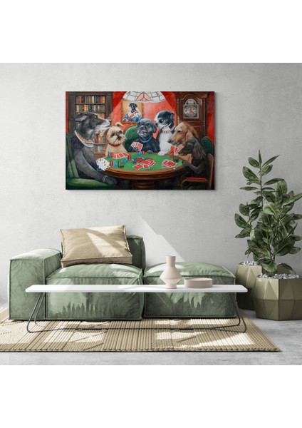 Köpek Resimi- Kanvas Tablo