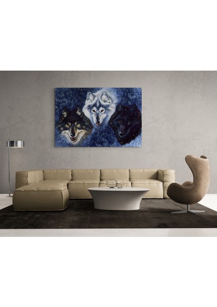 Kurt Resmi Kanvas Tablo