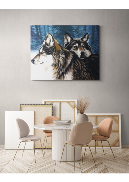 Kurt Resmi Kanvas Tablo modelleri