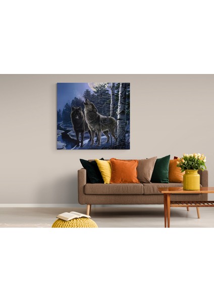 Kurt Resmi Kanvas Tablo modelleri