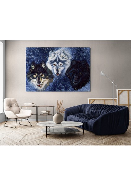 Kurt Resmi Kanvas Tablo modelleri