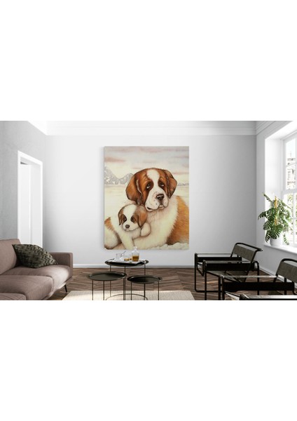 Köpek Resimi- Kanvas Tablo fiyatları