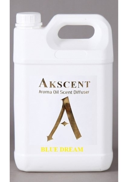 Tüm Koku Makinelerine Uyumlu Blue Dream Koku Makinesi Koku Kartuşu Esansı 5 Lt AKS5LTBLUR