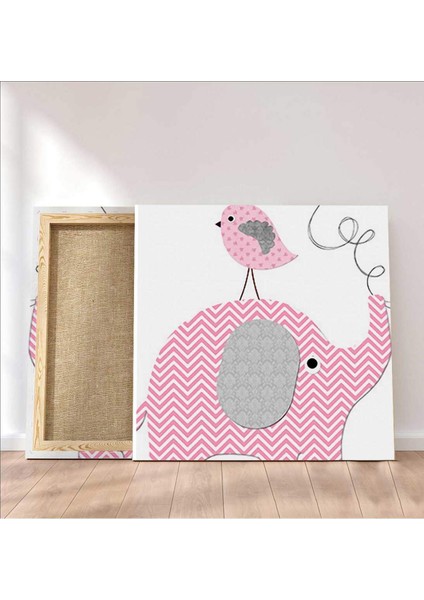 Pembe Fil Kanvas Tablo fiyatları