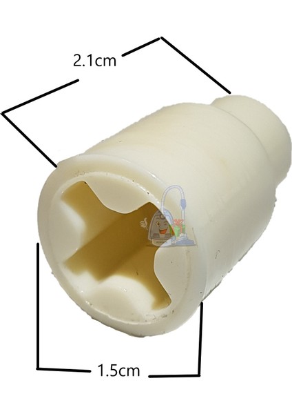 King 965 Stilo 1100 W Blender Dişlisi Kaplin