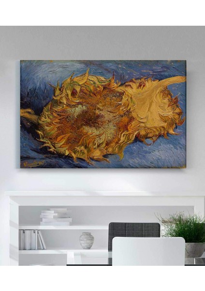 Vincent Van Gogh Ayçiçekleri Kanvas Tablo