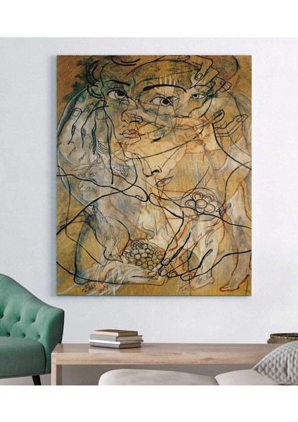 Francis Picabia Atrata Kanvas Tablo
