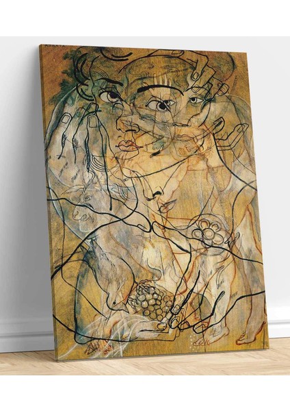 Francis Picabia Atrata Kanvas Tablo