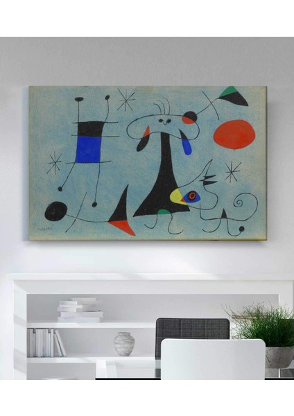 Joan Miro Güneş Kanvas Tablo fiyatları