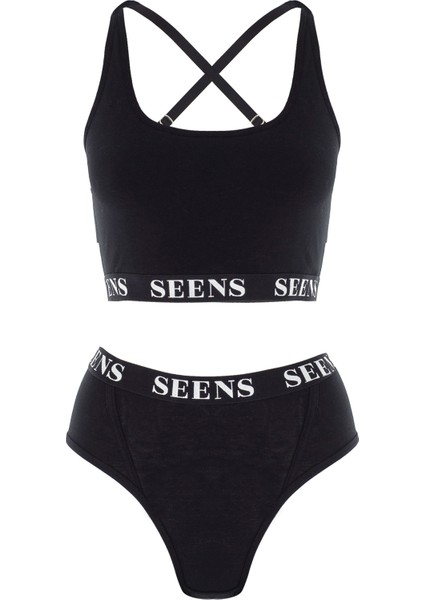 Aurline Bralet & Ephyra Basic Külot Siyah Takım