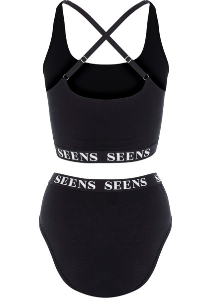 Aurline Bralet & Ephyra Basic Külot Siyah Takım