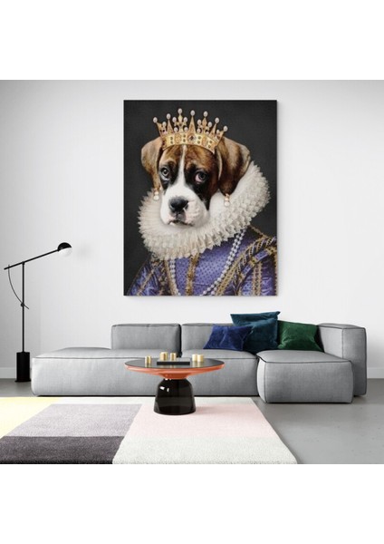 Köpek Resimi- Kanvas Tablo