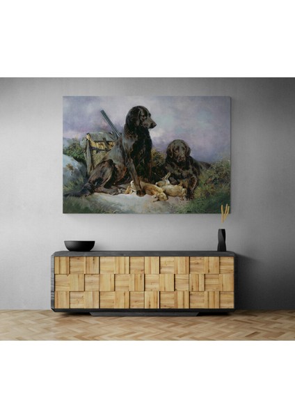 Köpek Resimi- Kanvas Tablo modelleri