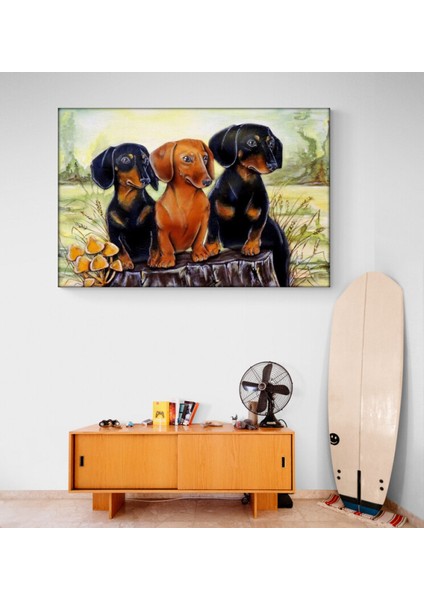 Köpek Resimi- Kanvas Tablo