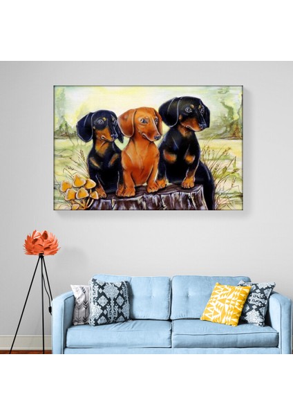 Köpek Resimi- Kanvas Tablo fiyatları