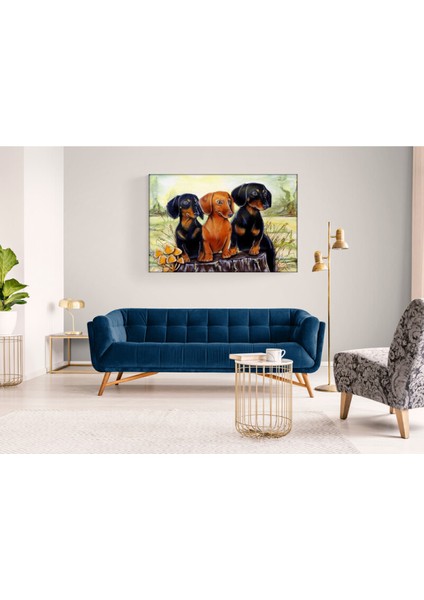 Köpek Resimi- Kanvas Tablo fırsatları