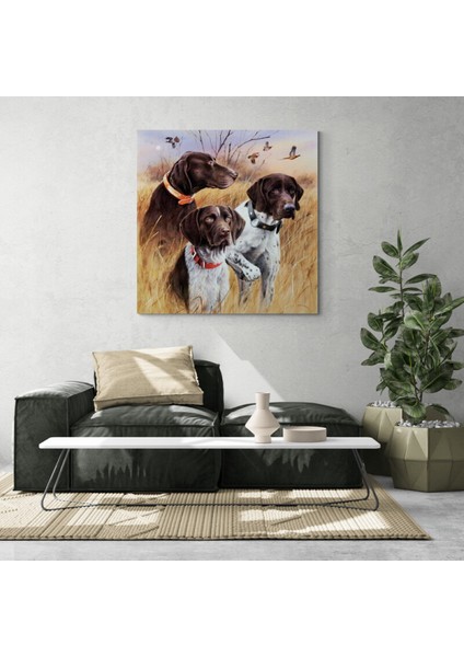 Köpek Resimi- Kanvas Tablo