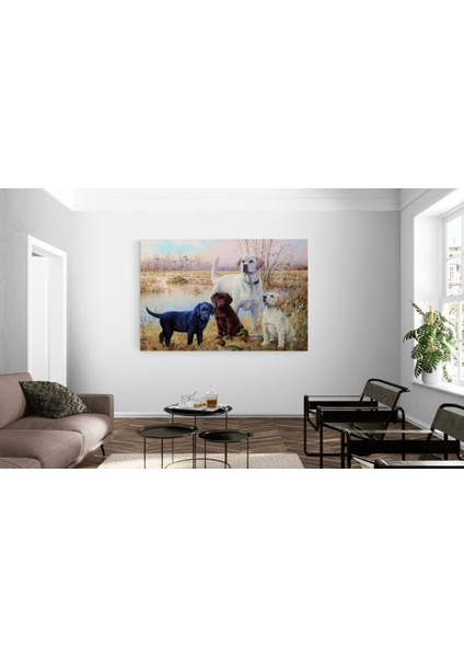 Köpek Resimi- Kanvas Tablo modelleri