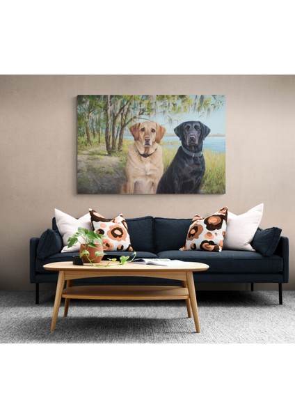 Köpek Resimi- Kanvas Tablo