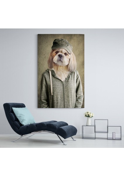 Köpek Resimi- Kanvas Tablo