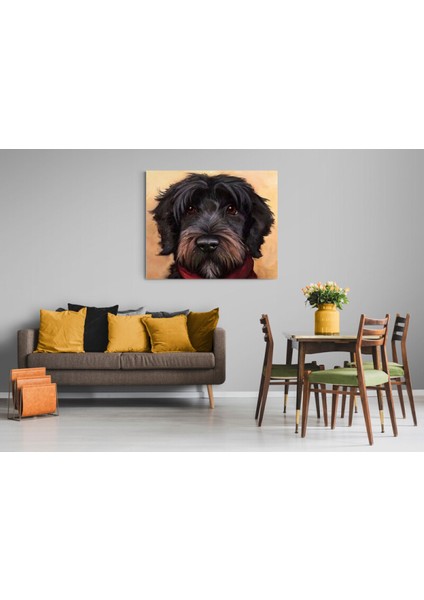 Köpek Resimi- Kanvas Tablo fırsatları