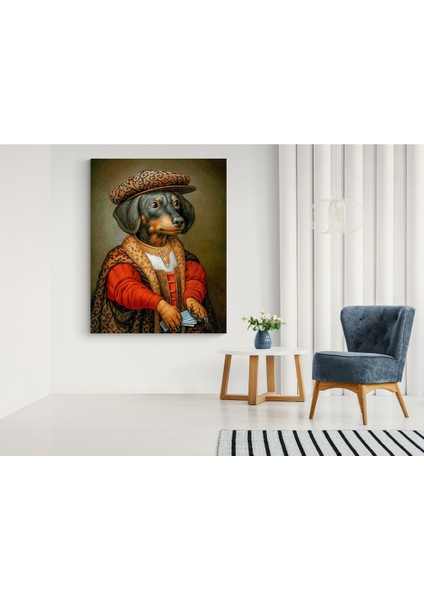 Köpek Resimi- Kanvas Tablo