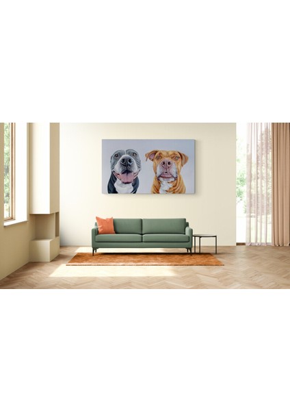 Köpek Resimi- Kanvas Tablo modelleri